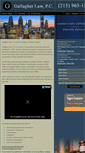 Mobile Screenshot of gallagher-law.com